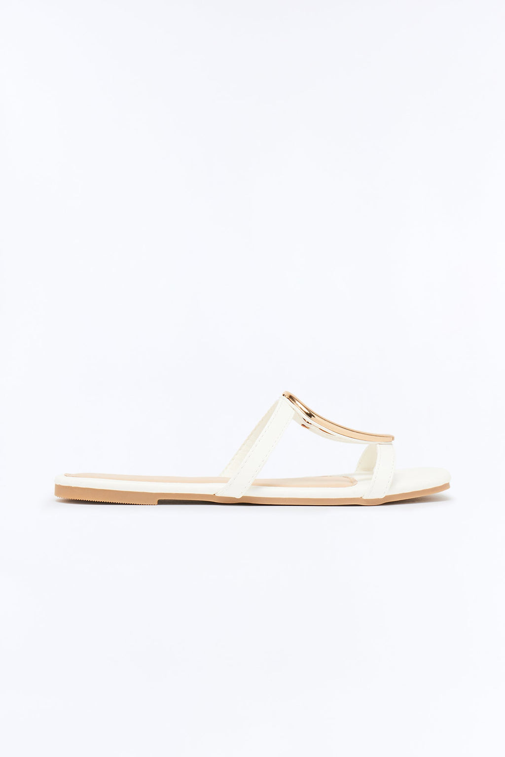 Caribbean Islands Hardware Sandals - White