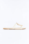 Caribbean Islands Hardware Sandals - White