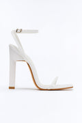 Outta Your Comfort Zone Heels - White