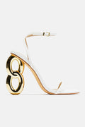 Meet Me In Manhattan Heels - White