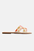 Treated You Right Flat Sandals - White