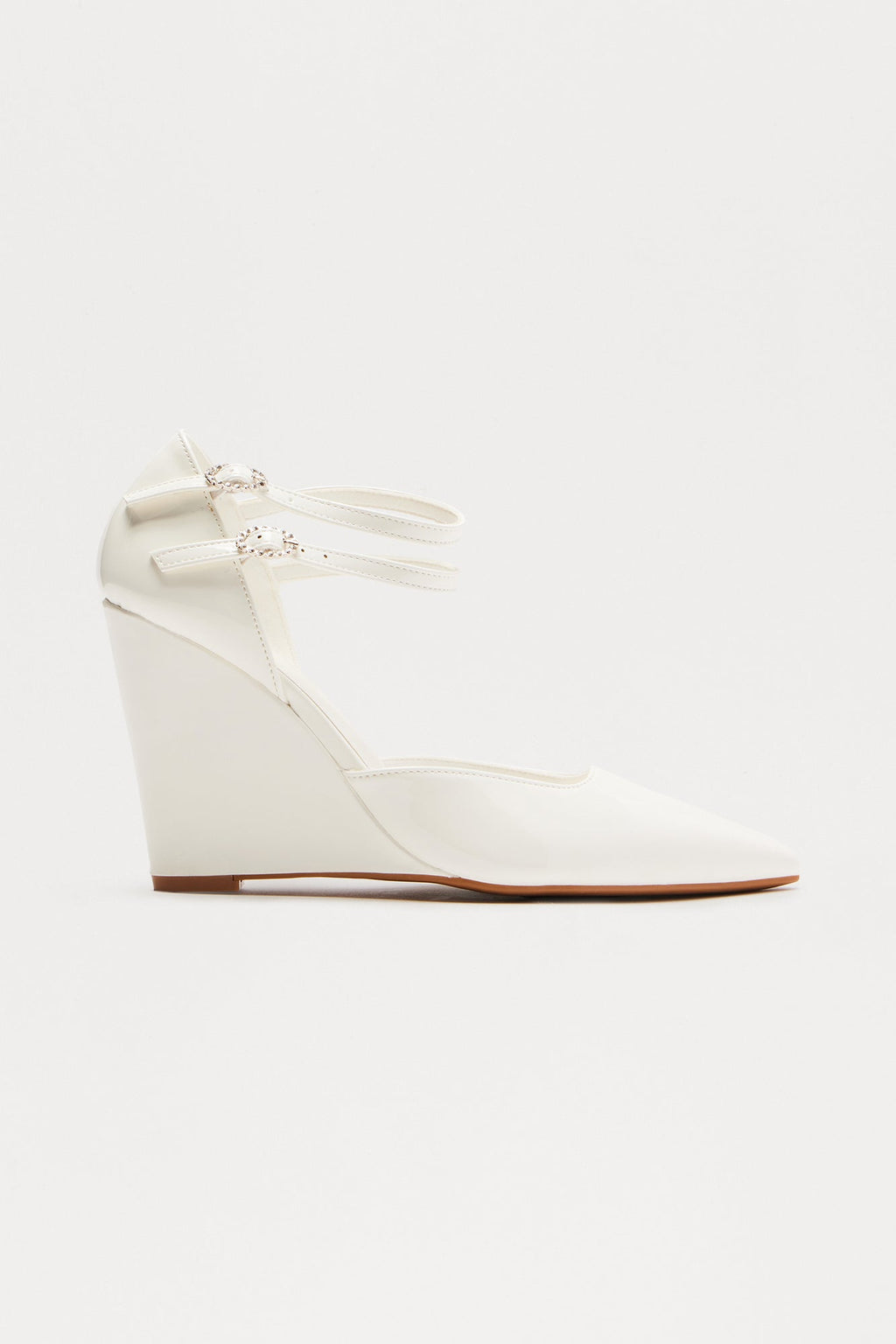 Cortez Pump Wedges - White