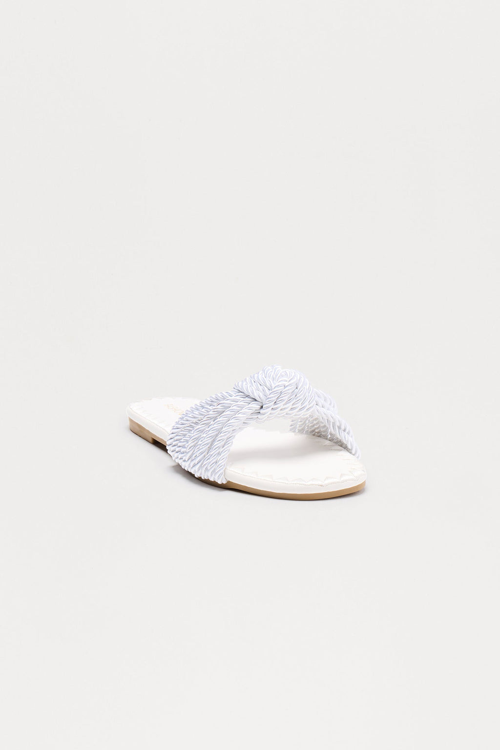 High Tide Slip On Sandals - White