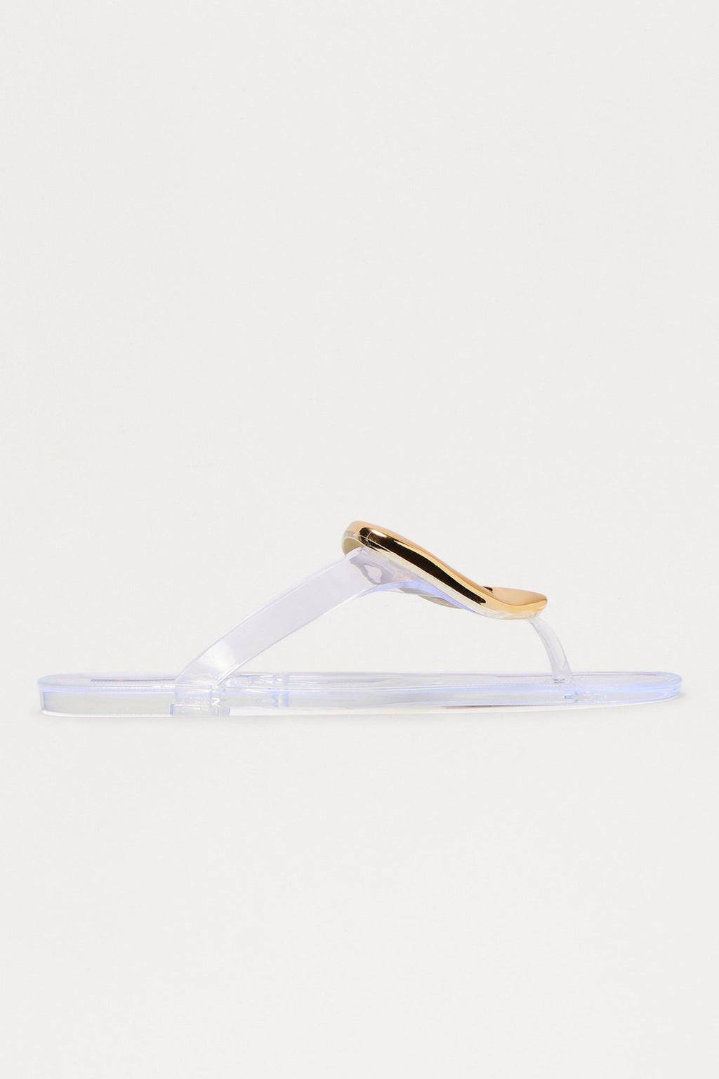 Kaneohe Hardware Flip Flops - Clear