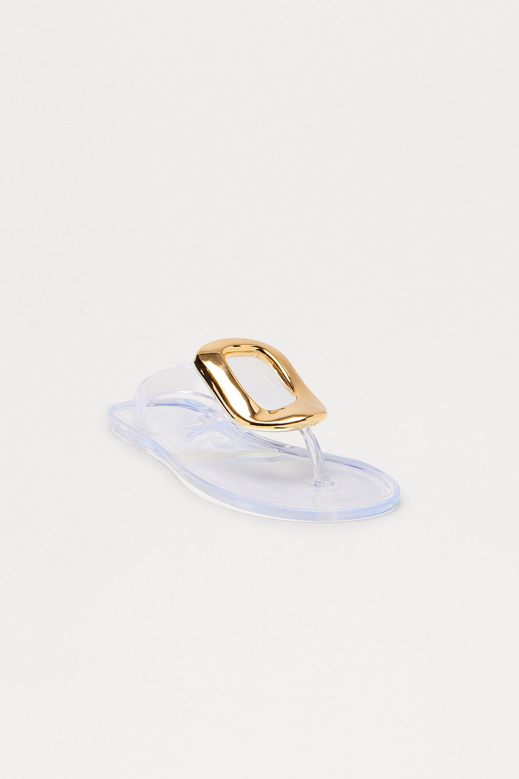 Kaneohe Hardware Flip Flops - Clear