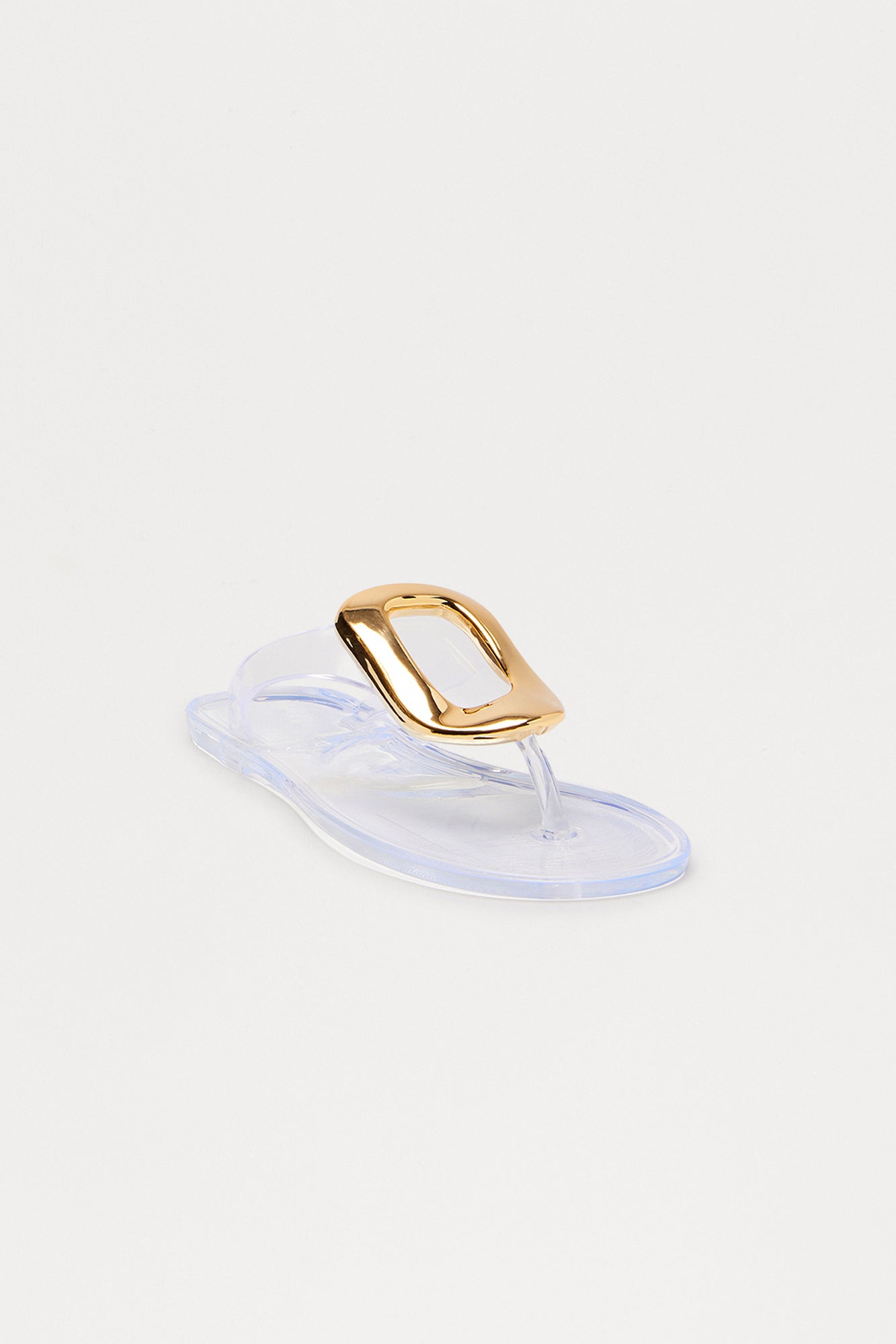 Kaneohe Hardware Flip Flops - Clear