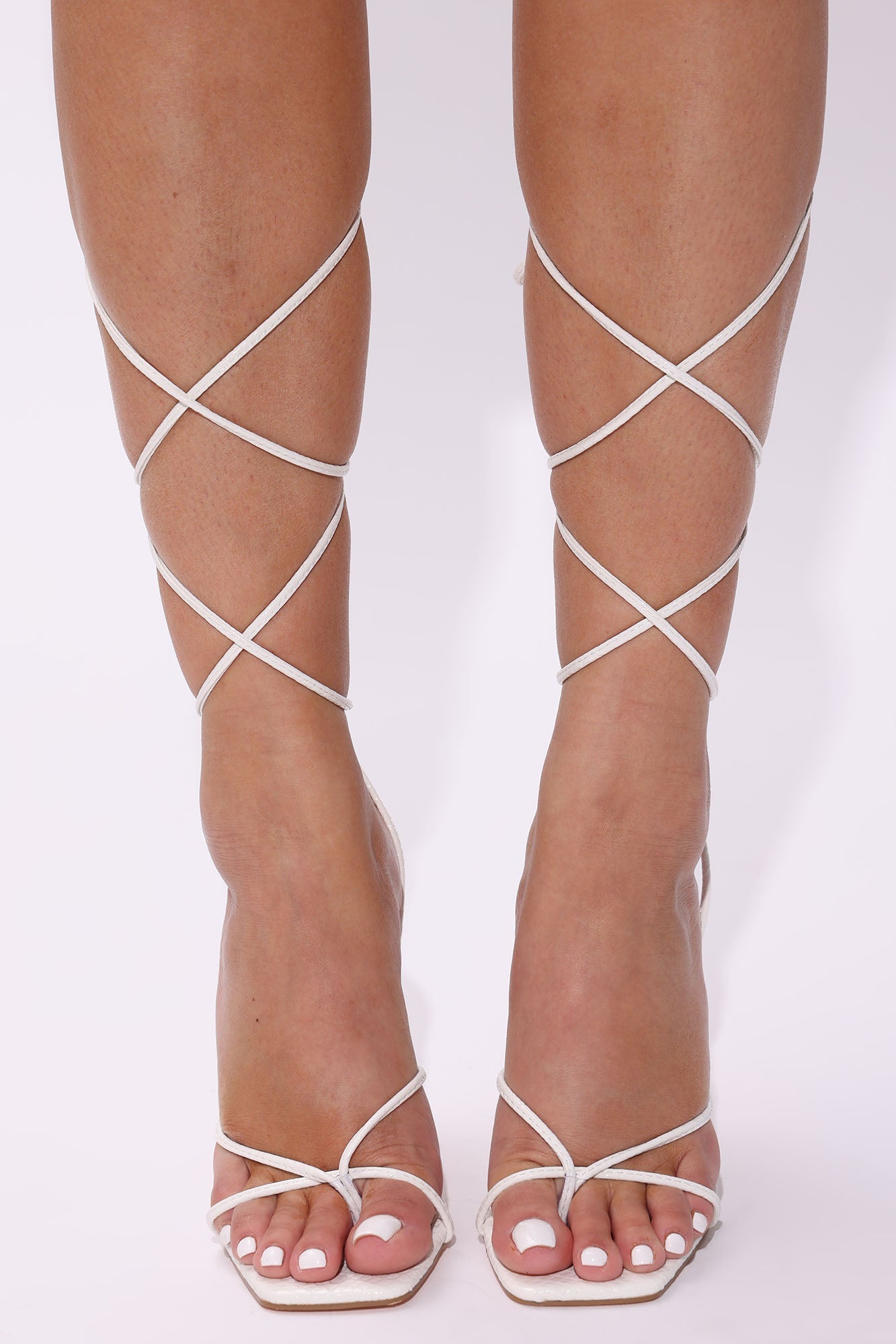 Heard Me Right Heels - White