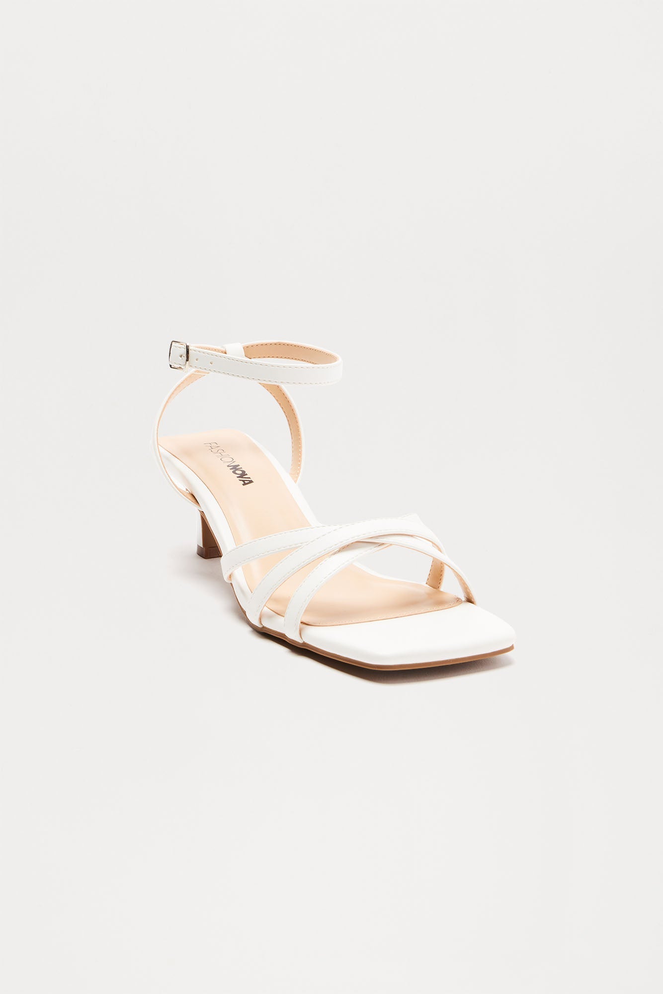 Monet Kitten Heels - White