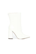 In Disguise Bootie - White Croc